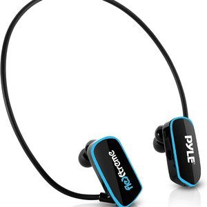 Pyle Upgraded Waterproof MP3 Player - V2 Flextreme Sports Wearable Headset Music